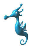 animated seahorse