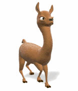 animated llama