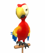 animated_red_parrot