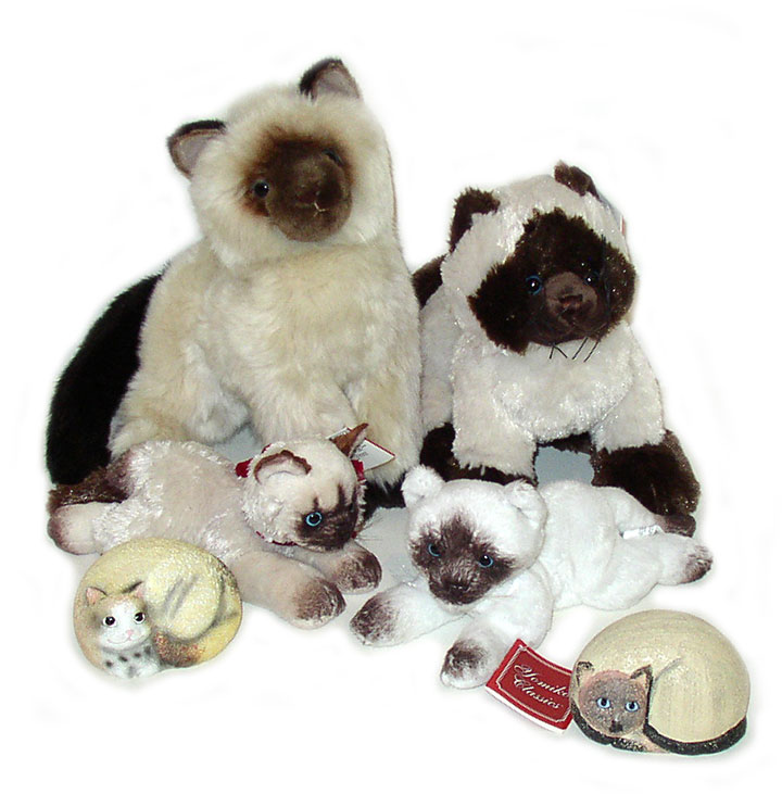 Find Siamese Cat stuffed animals and plush toys at The Forest Cottage.